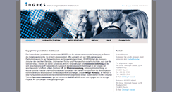Desktop Screenshot of ingres.ch